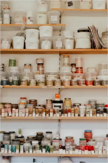 Detail Artist Studio Workspace Paint Supplies Number 14