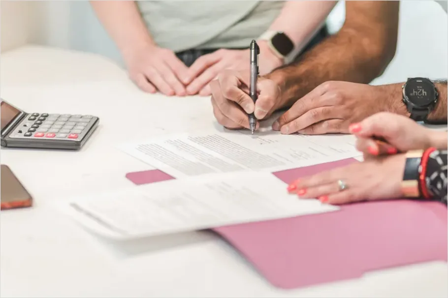 Detail Bank Loan Application Paperwork Photo Number 13