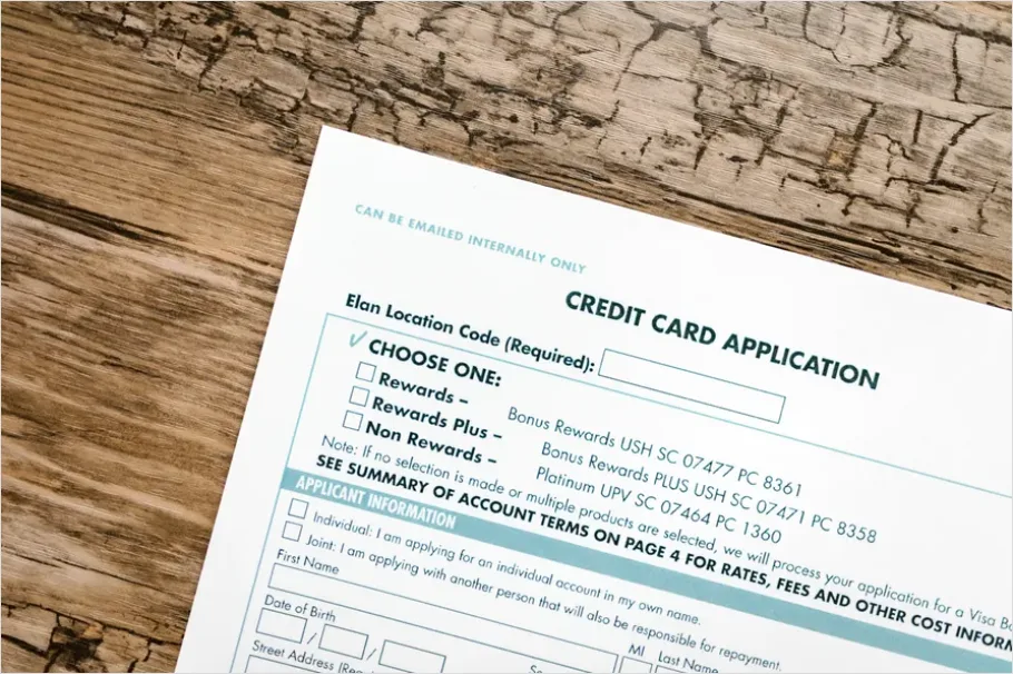Detail Bank Loan Application Paperwork Photo Number 4
