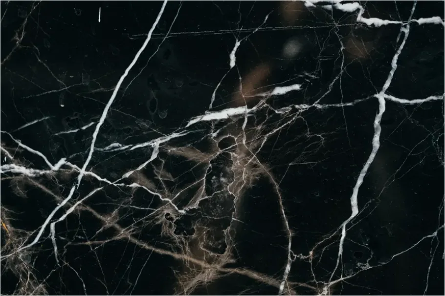 Detail Black Marble Texture Background Close Up Number 3