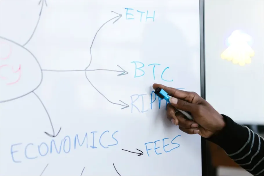 Detail Blockchain Cryptocurrency Concept Illustration Number 13