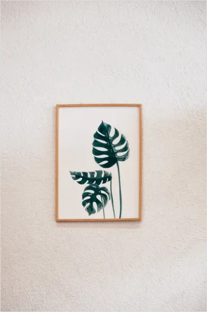 Detail Botanical Line Art Illustration Print Number 11