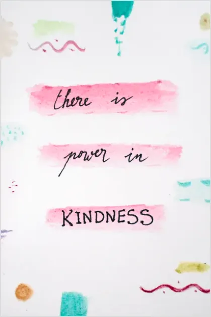 Detail Brush Lettering Quote On Paper Number 9
