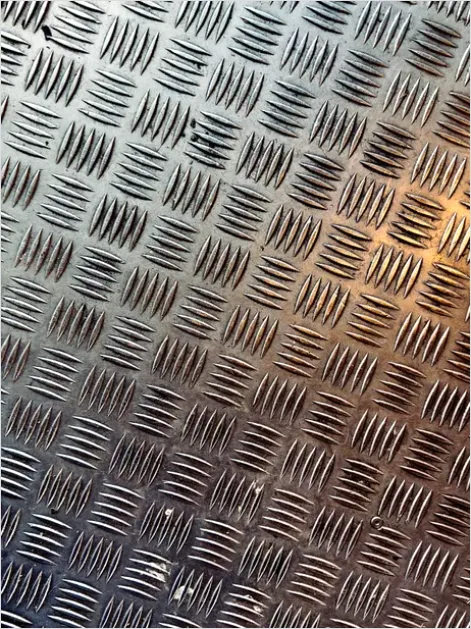 Detail Brushed Metal Texture Background Silver Number 11
