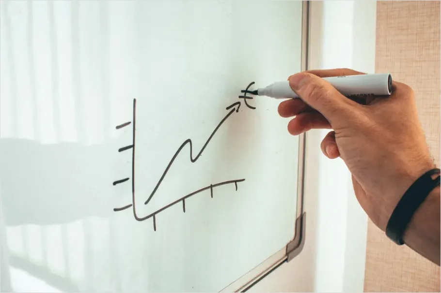 Detail Business Growth Concept Arrows Chart Photo Number 3