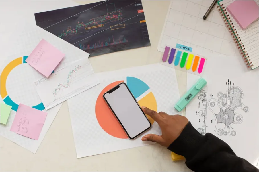 Detail Business Strategy Planning On Paper Flat Lay Number 12