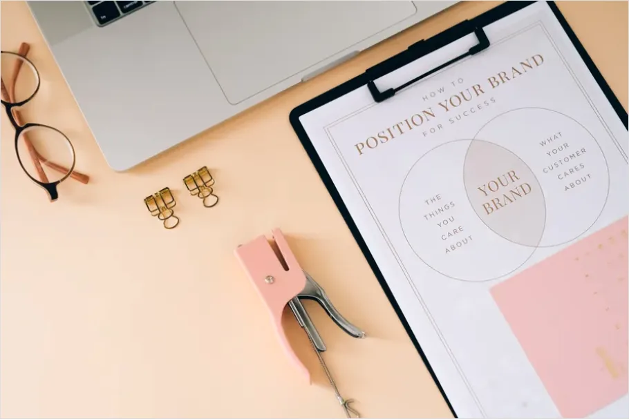 Detail Business Strategy Planning On Paper Flat Lay Number 8