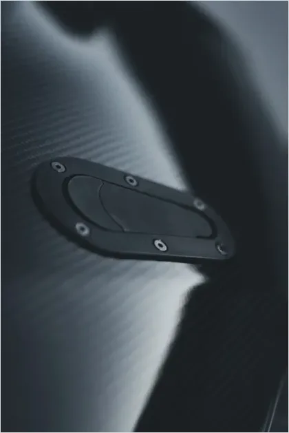 Detail Carbon Fiber Texture Background Diagonal Number 8