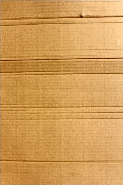 Detail Cardboard Texture Background Corrugated Number 4