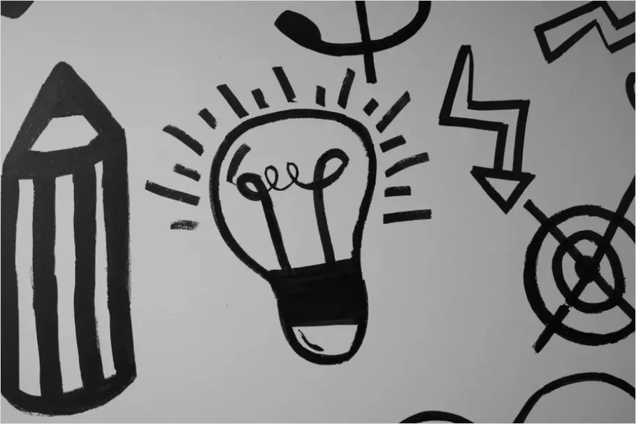 Detail Chalkboard Illustration Hand Drawn Icons Number 13