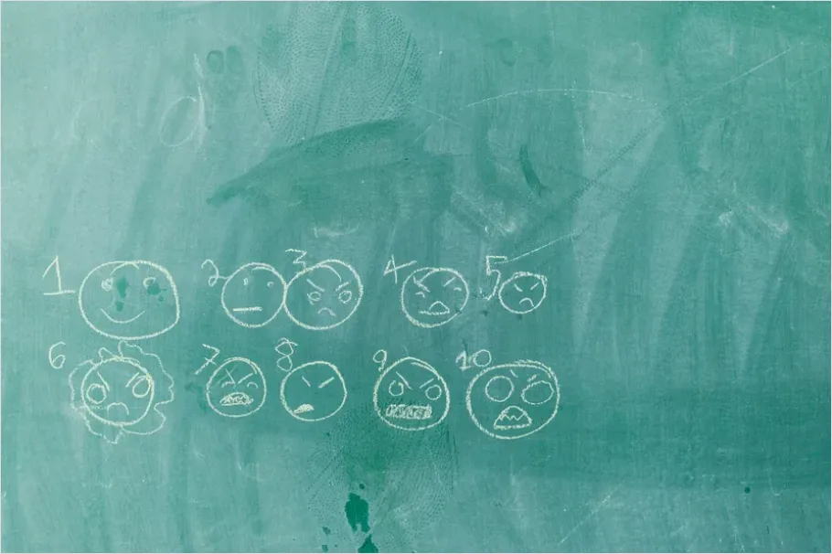 Detail Chalkboard Illustration Hand Drawn Icons Number 5