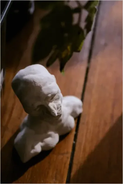 Detail Clay Sculpture Miniature Art Close Up Number 2