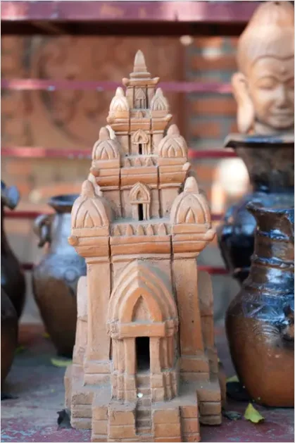 Detail Clay Sculpture Miniature Art Close Up Number 11