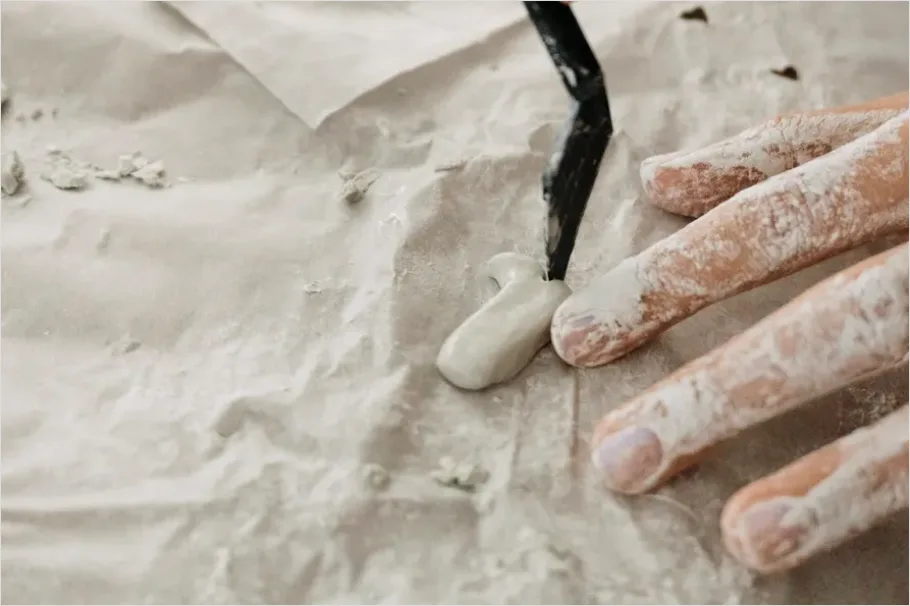 Detail Clay Sculpture Miniature Art Close Up Number 14