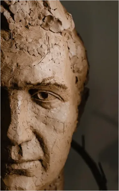 Detail Clay Sculpture Miniature Art Close Up Number 15