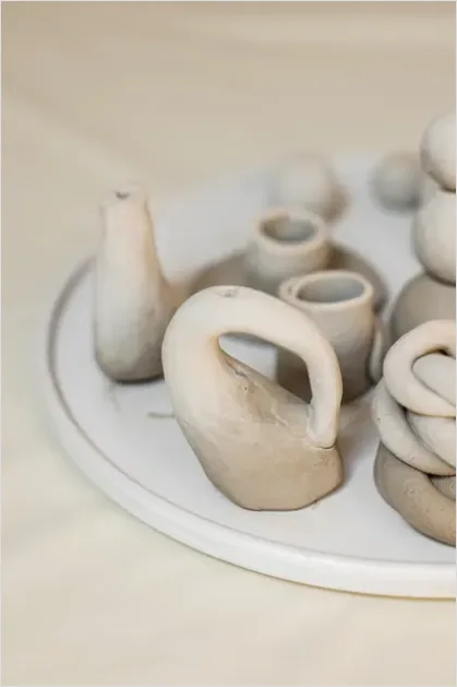 Detail Clay Sculpture Miniature Art Close Up Number 7