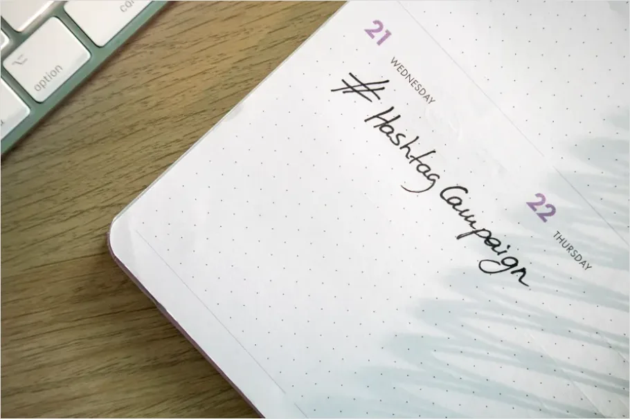 Detail Content Planning Calendar Desk Flat Lay Number 3