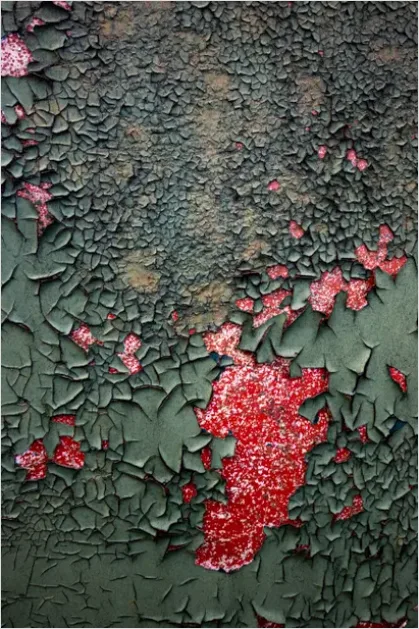 Detail Cracked Paint Texture Background Distressed Number 11
