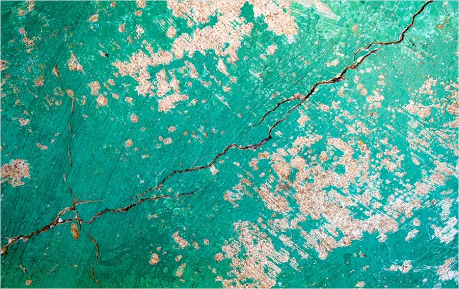 Detail Cracked Paint Texture Background Distressed Number 3