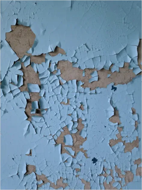 Detail Cracked Paint Texture Background Distressed Number 6