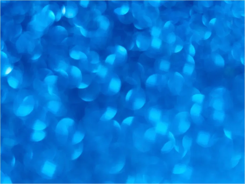 Detail Defocused Lights Background Blue Bokeh Number 14
