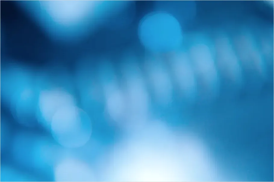 Detail Defocused Lights Background Blue Bokeh Number 5