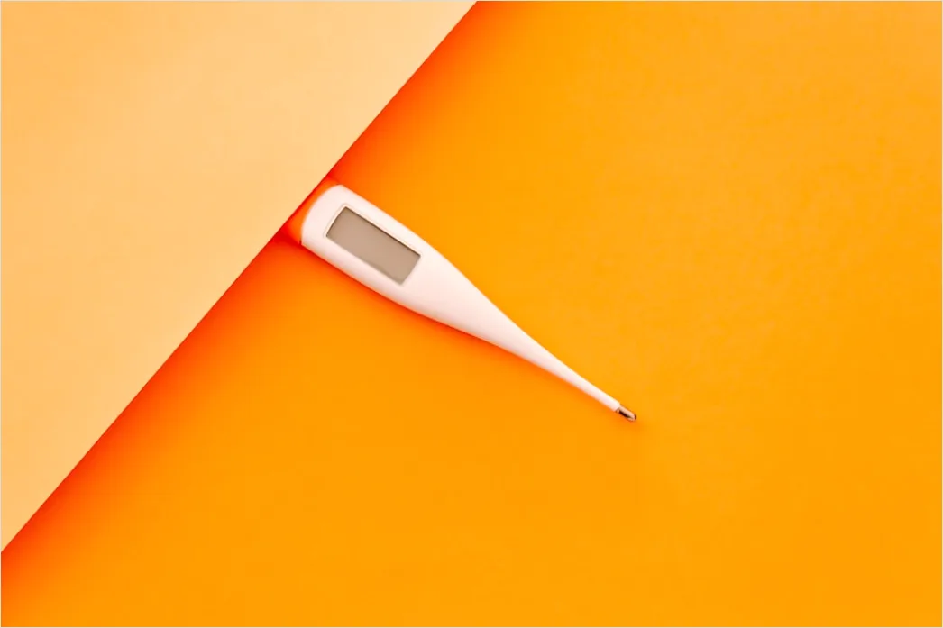Detail Digital Thermometer Reading Temperature Close Up Number 13