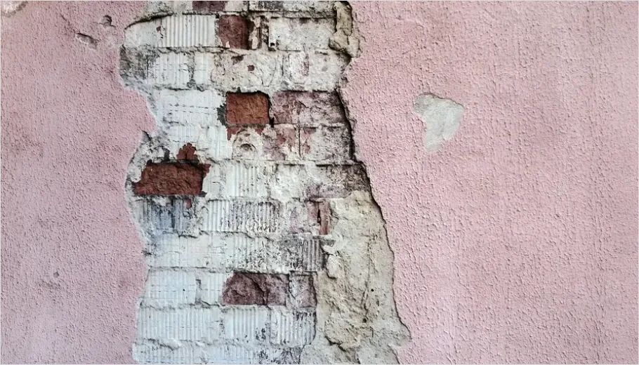 Detail Distressed Brick Wall Texture Background Number 6