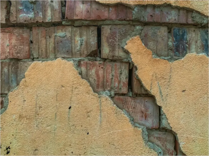 Detail Distressed Brick Wall Texture Background Number 7