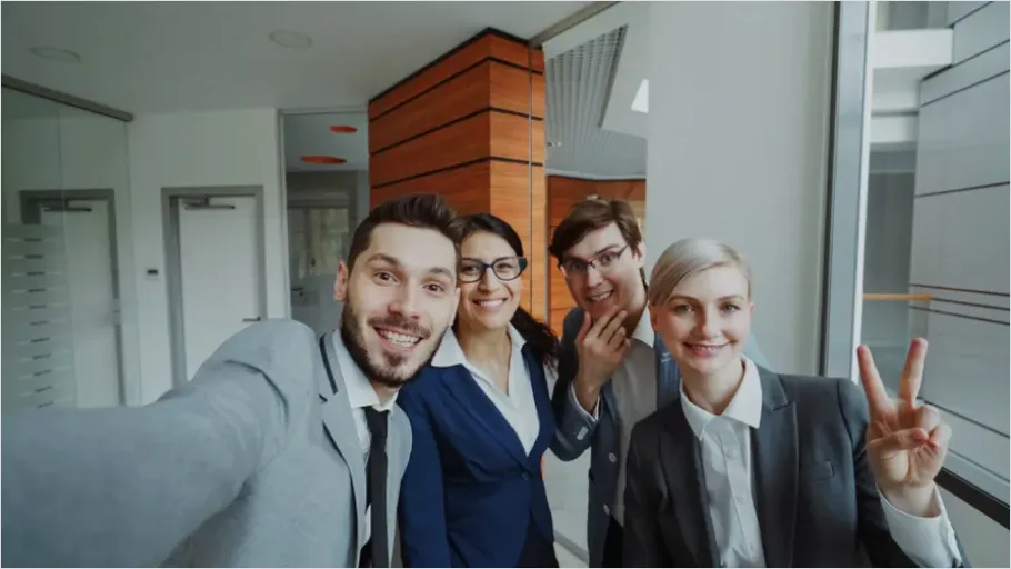 Diverse Executives Portrait Office Photo 90c9