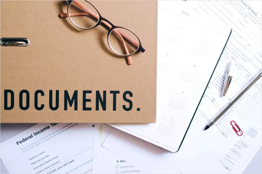 Detail Employee Onboarding Paperwork Flat Lay Number 13