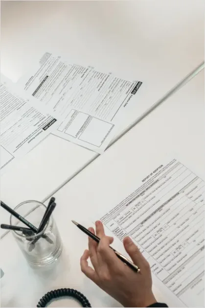 Detail Employee Onboarding Paperwork Flat Lay Number 9