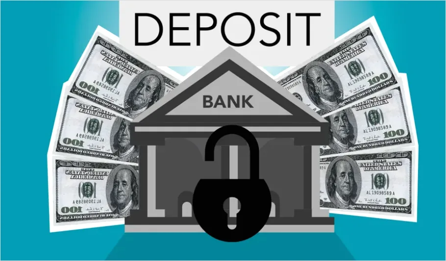 Detail Financial Security Concept Lock And Money Photo Number 4