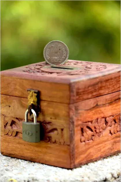 Detail Financial Security Concept Lock And Money Photo Number 6