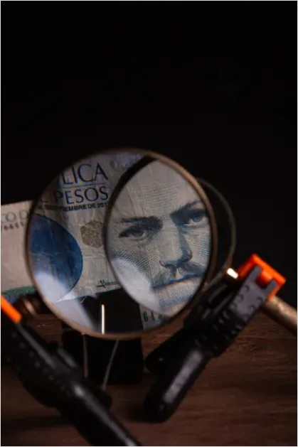 Detail Financial Security Concept Lock And Money Photo Number 8
