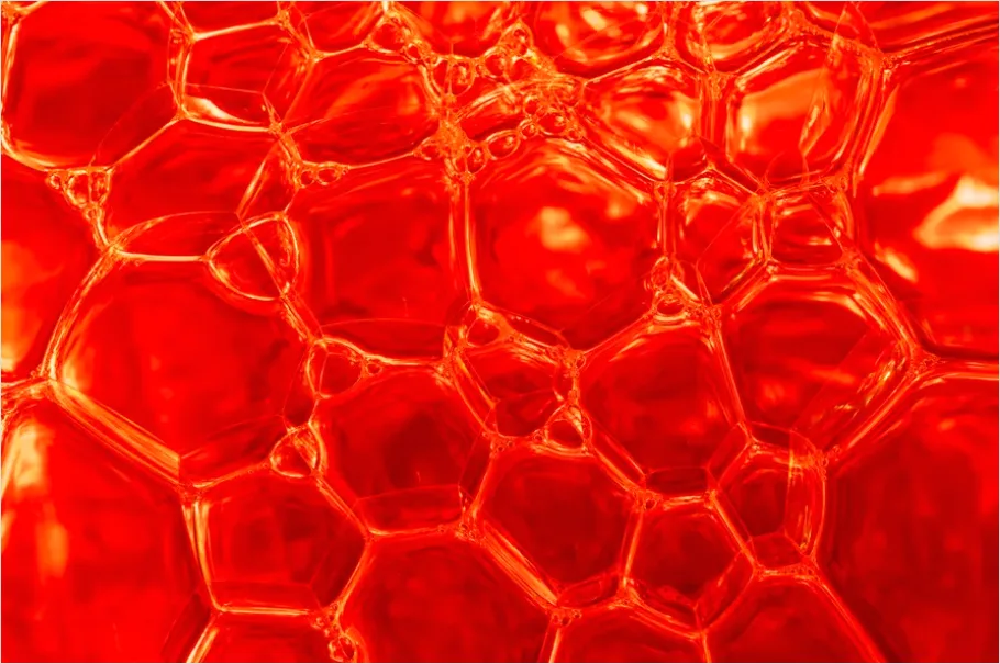 Detail Foam Texture Background Macro Close Up Number 6