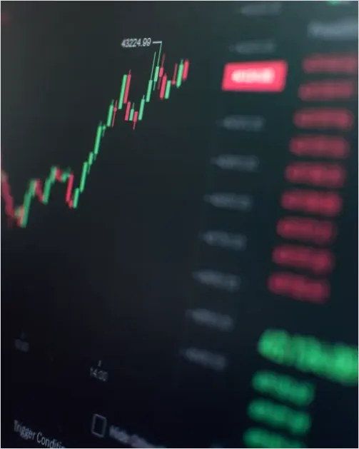 Forex Trading Chart On Screen Photo 1ae6