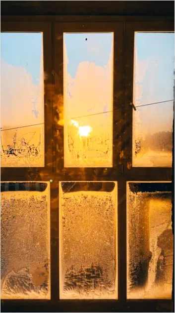 Detail Frosted Glass Texture Background Soft Number 8
