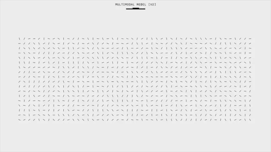 Detail Generative Art Abstract Algorithm Pattern Number 7