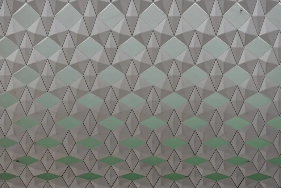 Detail Geometric Wallpaper Background Mid Century Number 8