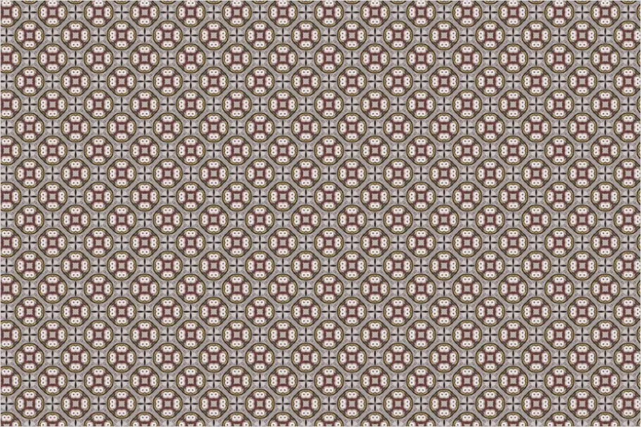 Detail Geometric Wallpaper Background Mid Century Number 10