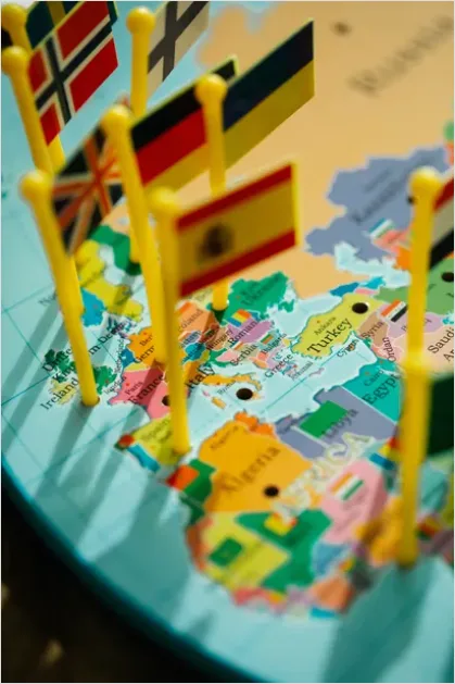 Detail Global Business Network World Map Photo Number 8