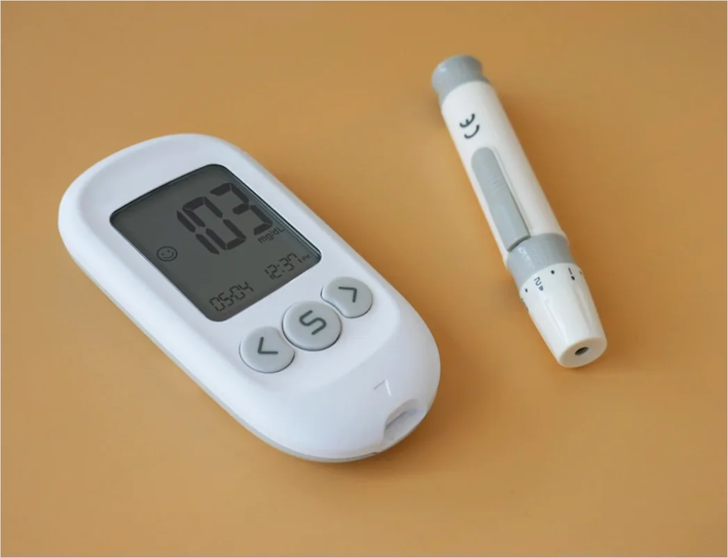 Detail Glucose Meter Diabetic Test Close Up Number 11
