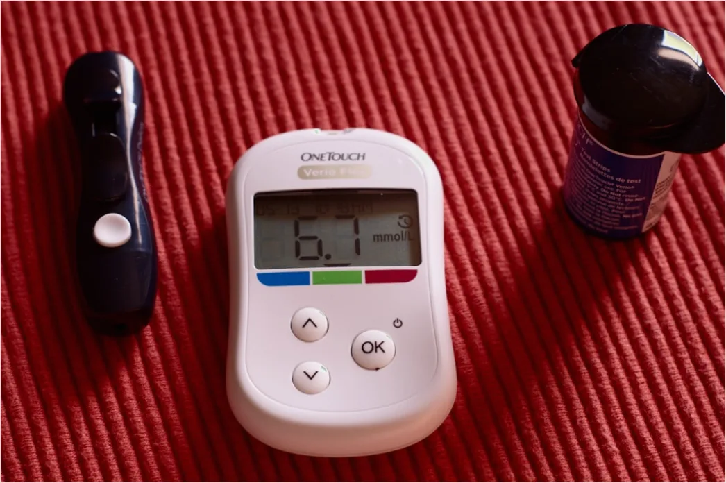 Detail Glucose Meter Diabetic Test Close Up Number 12