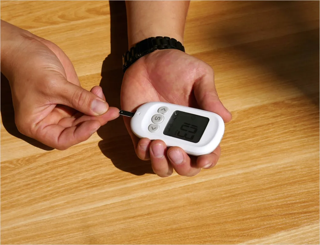 Detail Glucose Meter Diabetic Test Close Up Number 15