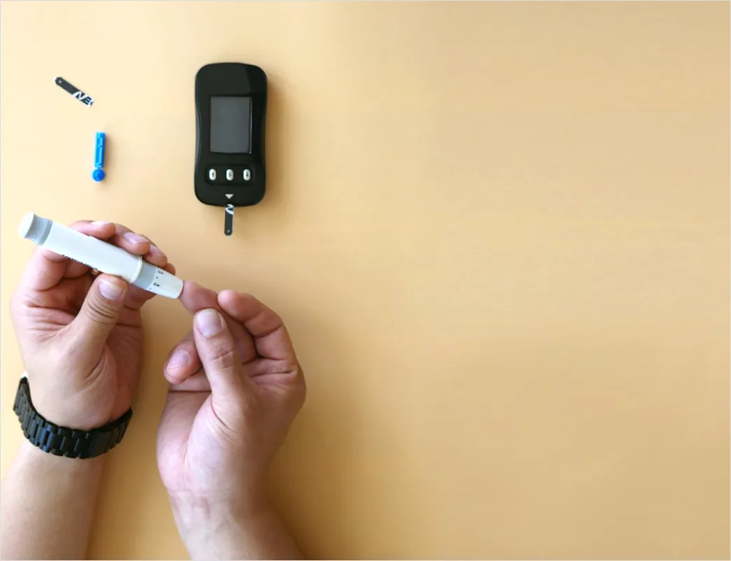 Detail Glucose Meter Diabetic Test Close Up Number 7