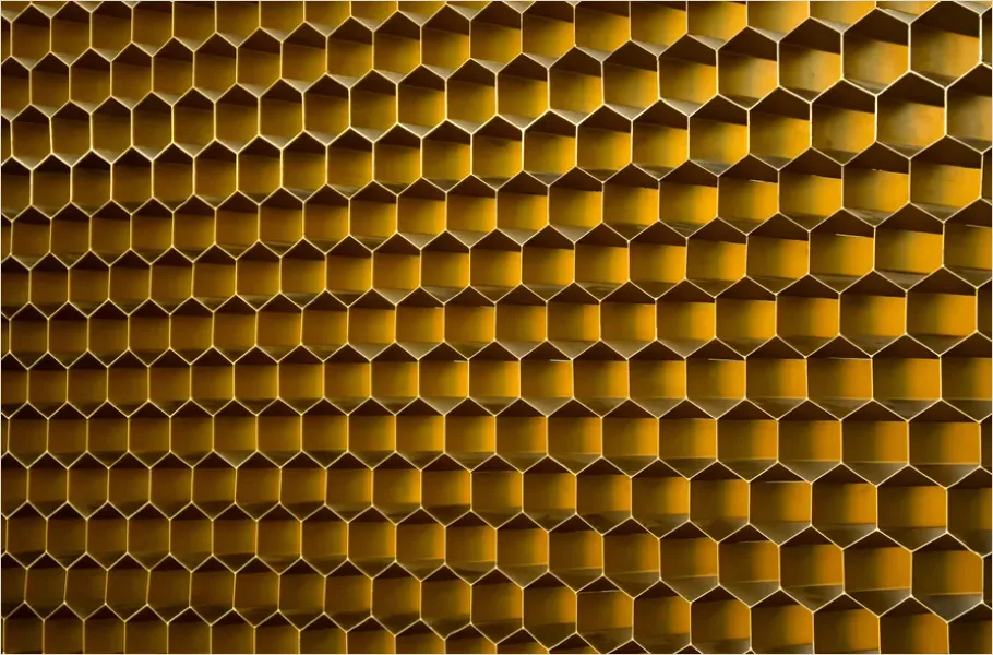 Detail Hexagon Pattern Background Seamless Modern Number 11