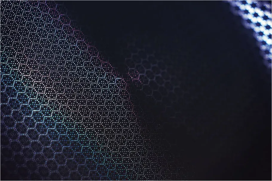 Detail Hexagon Pattern Background Seamless Modern Number 14