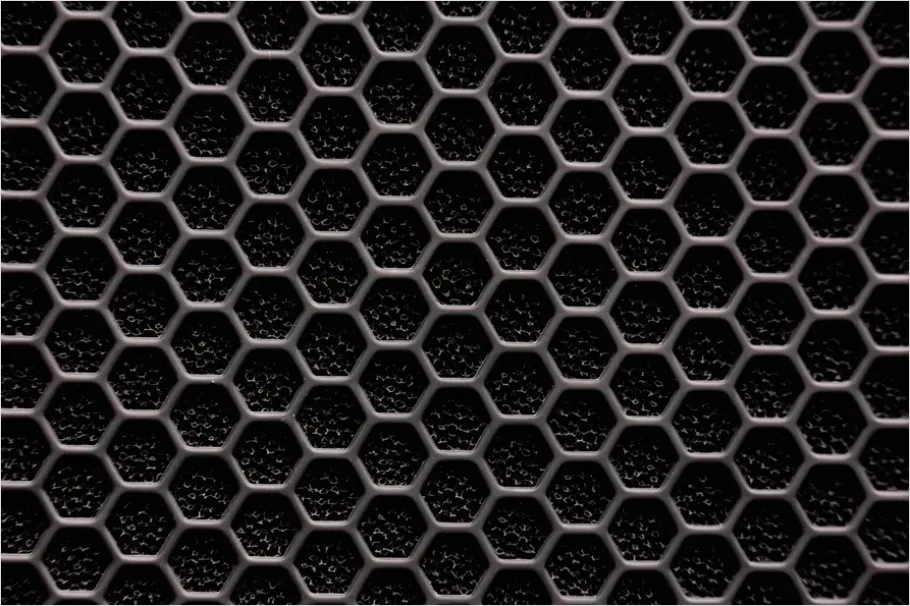 Detail Hexagon Pattern Background Seamless Modern Number 10
