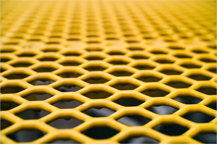 Detail Honeycomb Pattern Background Geometric Number 12